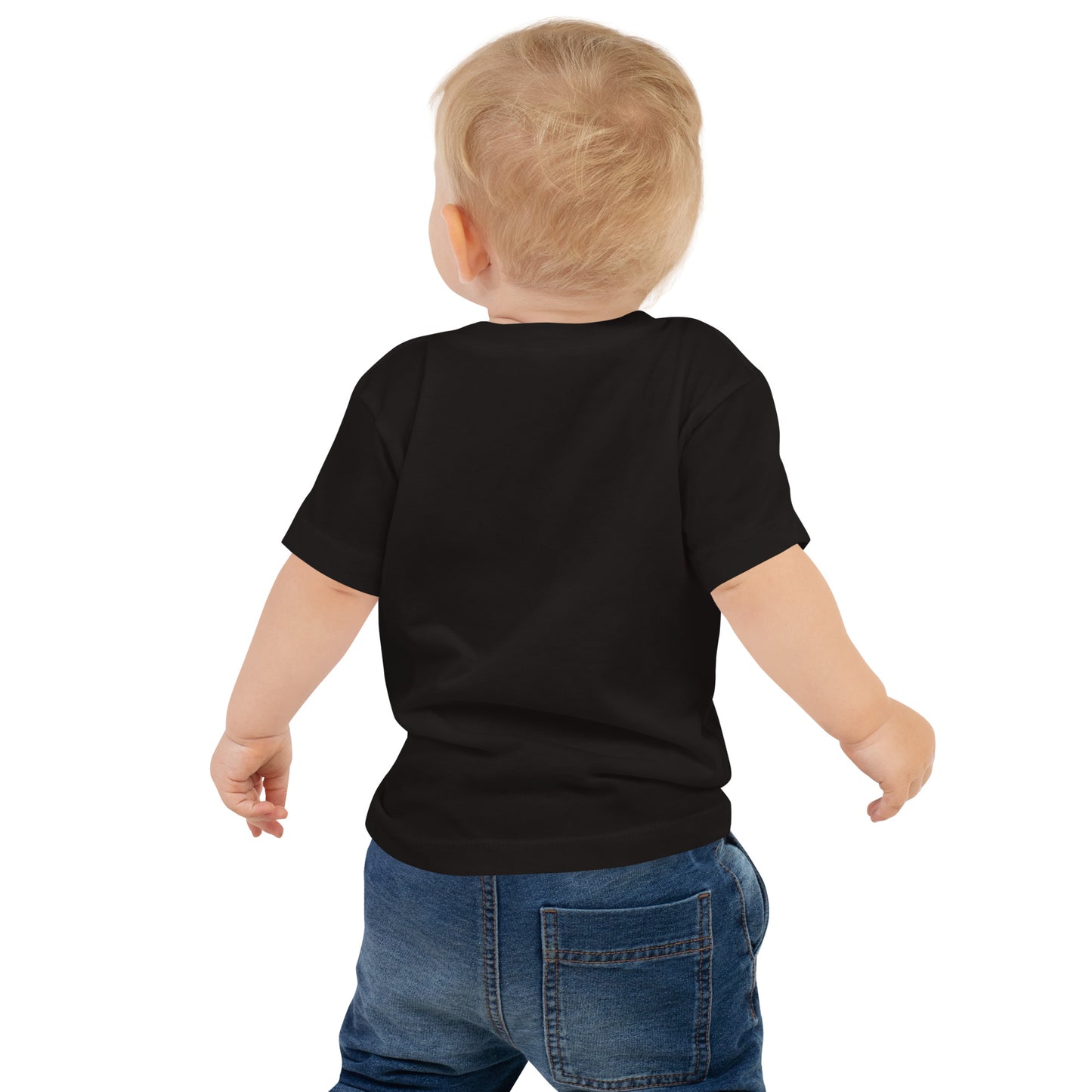 Grid Imprint Baby Tee