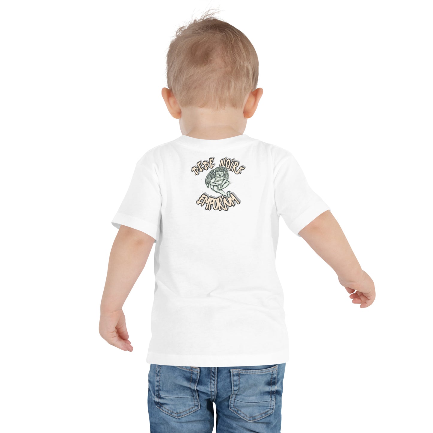 Faded Black Toddler Tee