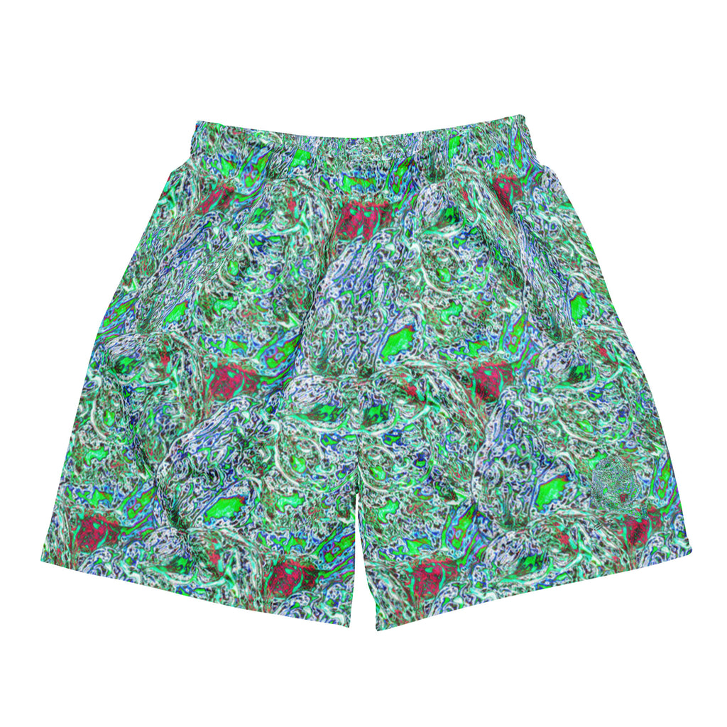 Imprint Mesh Shorts