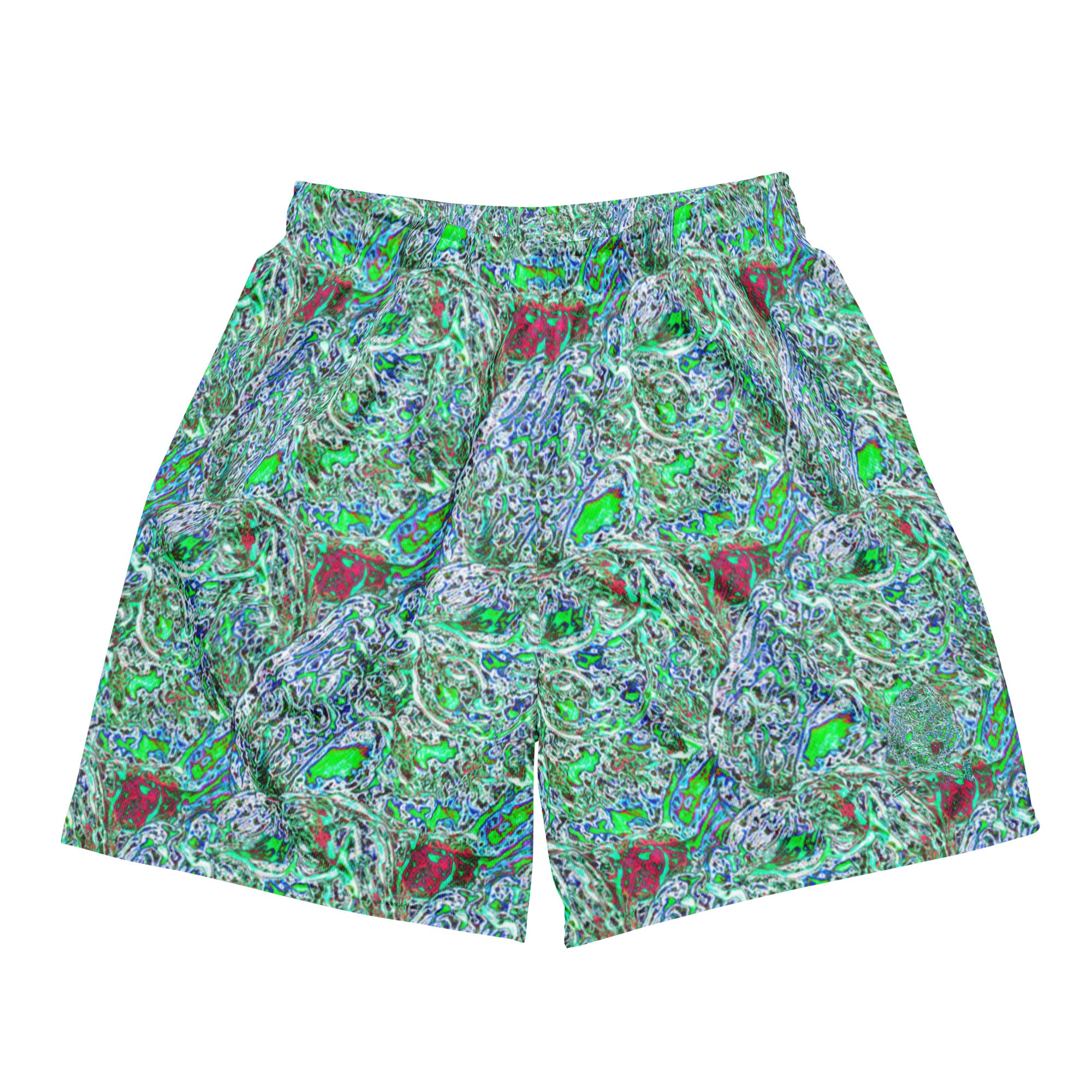 Imprint Mesh Shorts