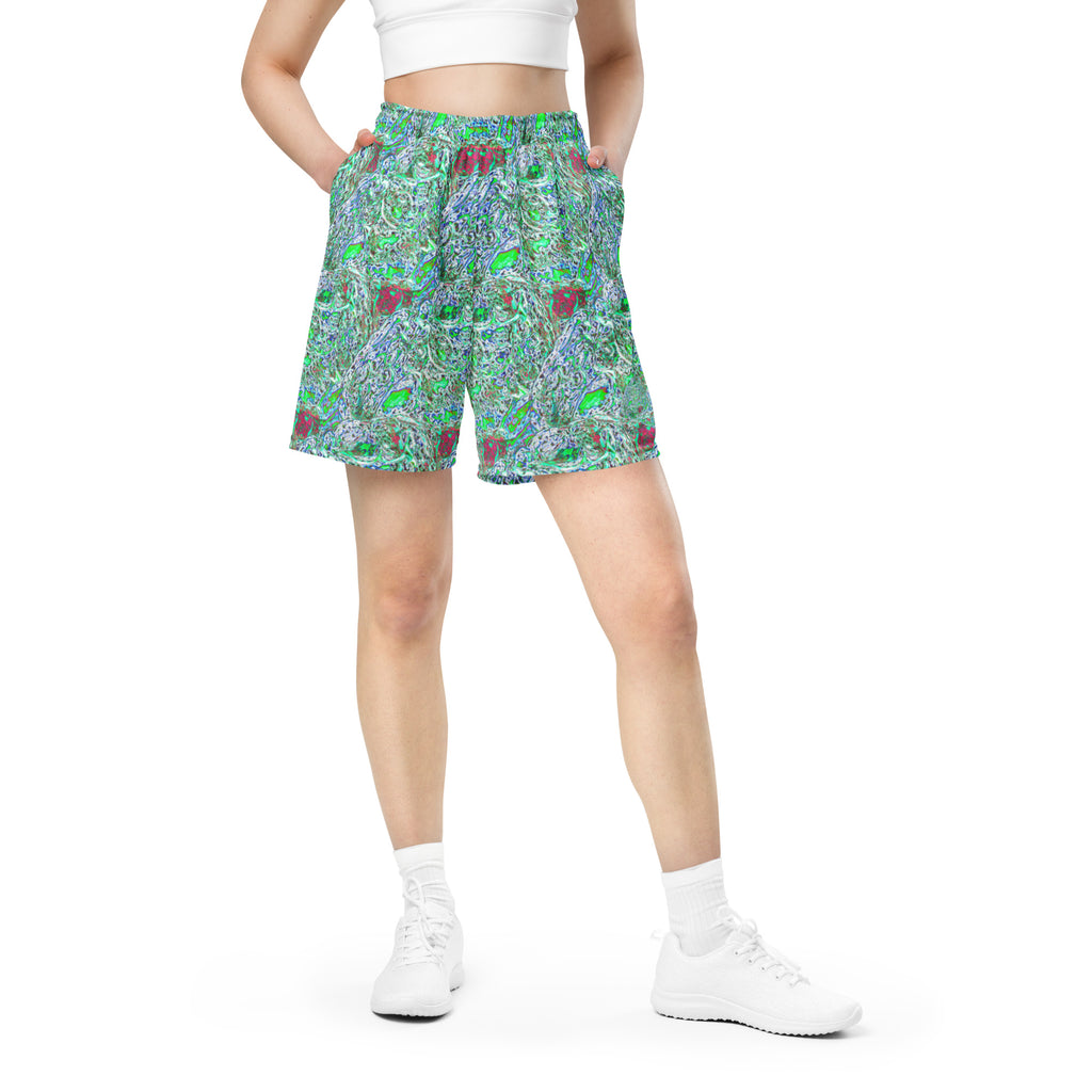 Imprint Mesh Shorts